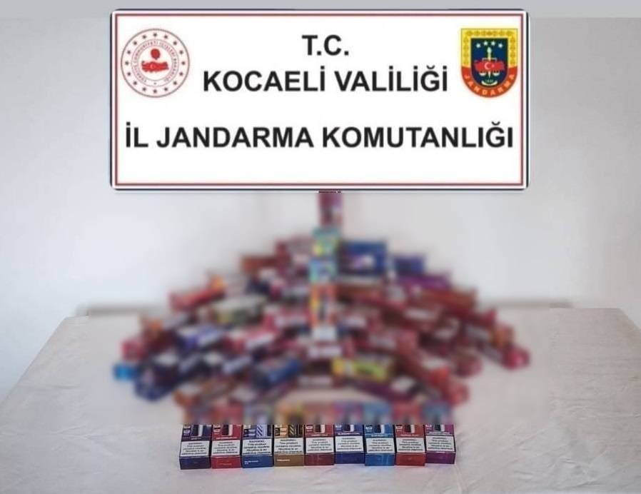 Kocaeli’de kaçak tütün operasyonu