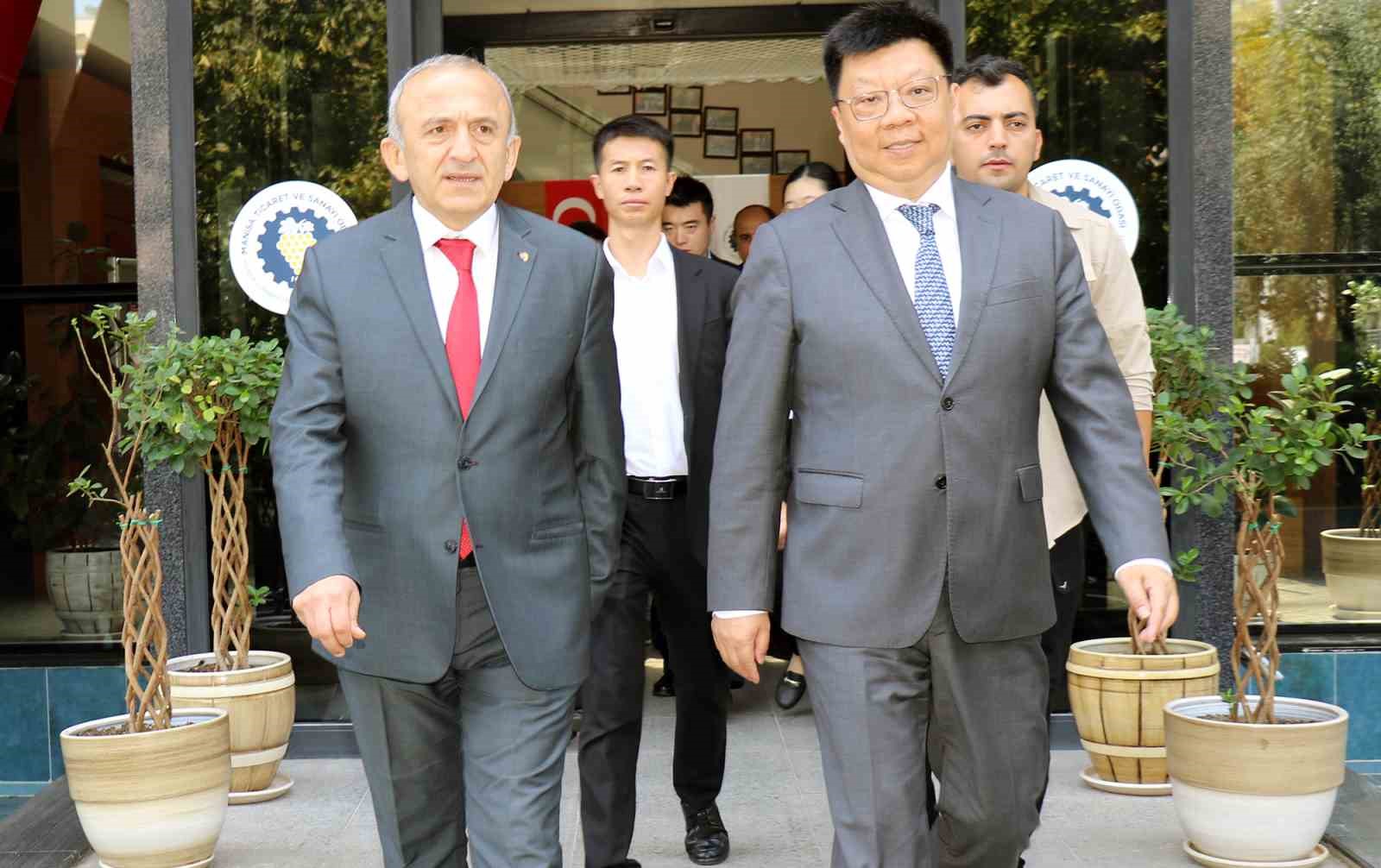 &Ccedil;in Başkonsolosundan Manisa TSO&rsquo;ya ziyaret
