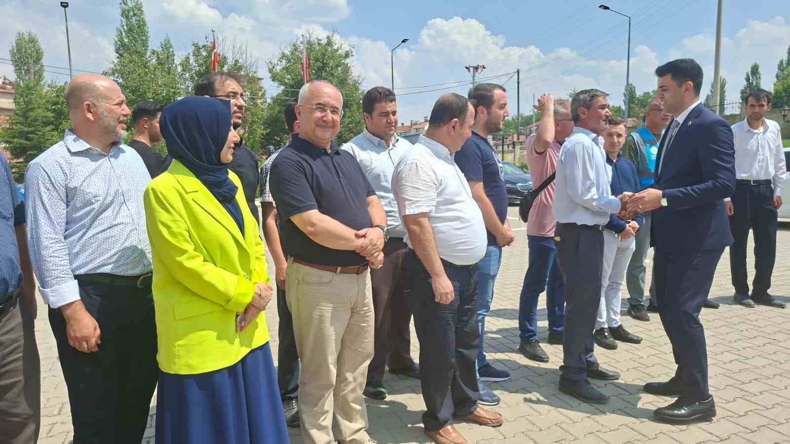 Kaymakam Muhammet Samet Bahar Hisarcık&rsquo;a veda etti
