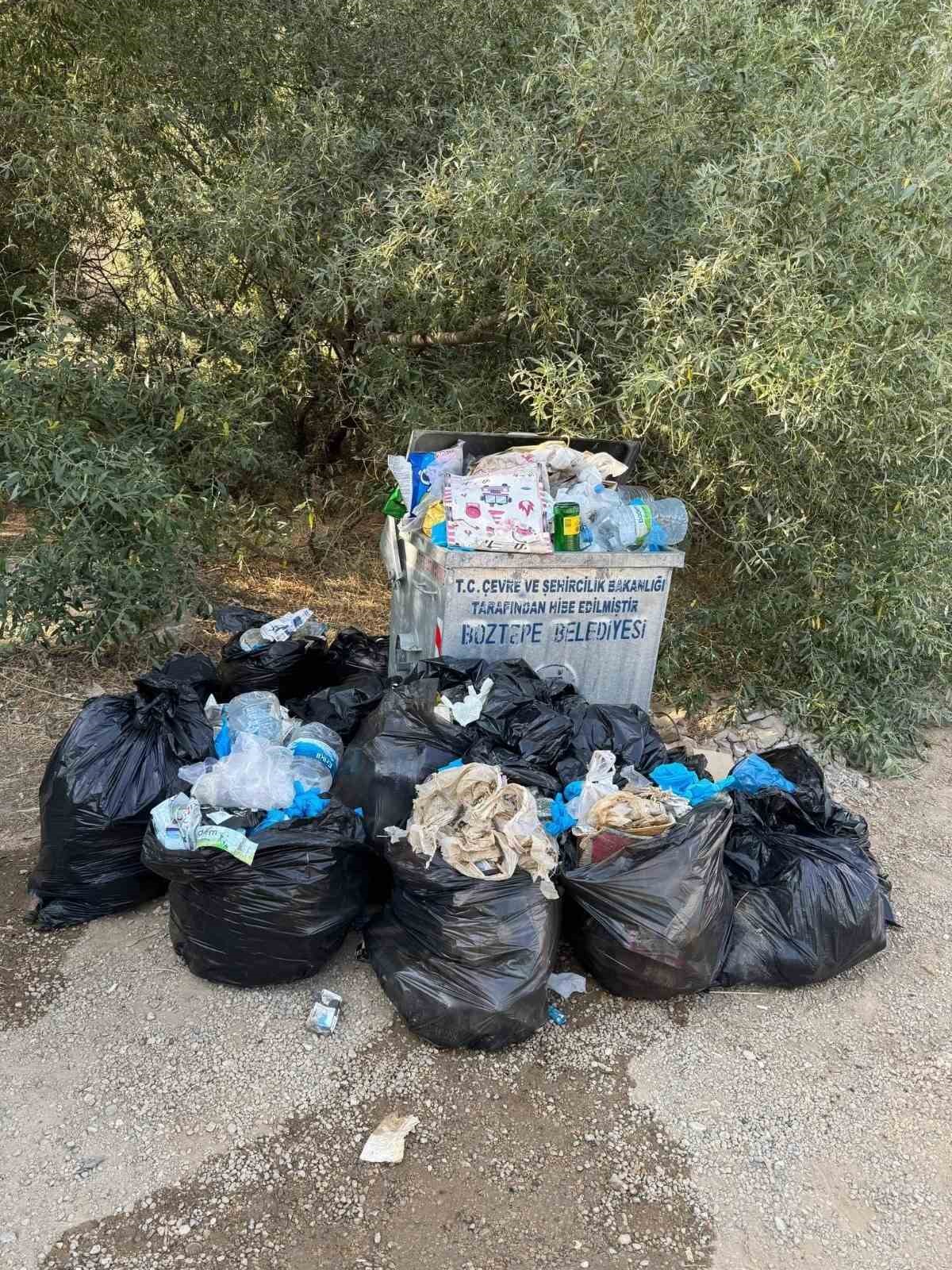 Kırşehir&rsquo;de orman yangınına &ouml;nlem: Doğadan 150 kilogram atık toplandı
