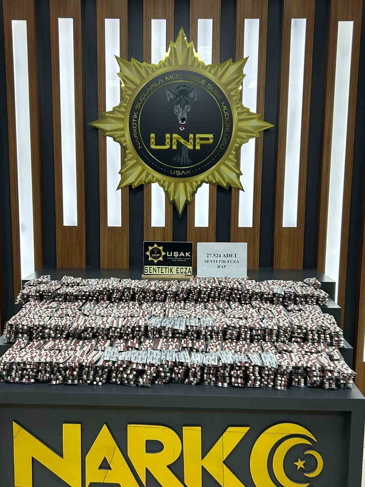 Uşak&rsquo;ta uyuşturucu tacirine operasyon, 1 tutuklama
