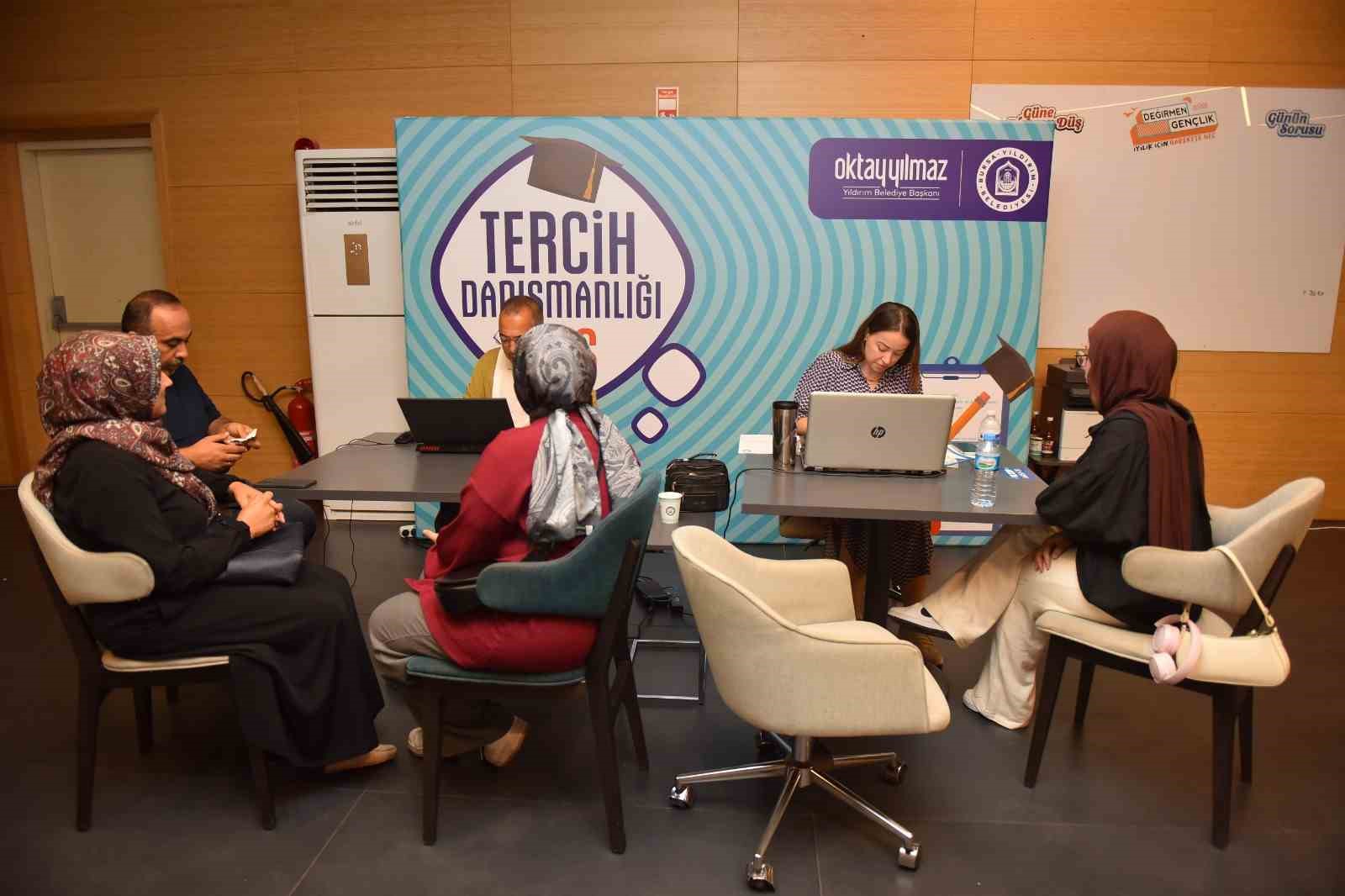 Yıldırım’da gençlere ücretsiz tercih danışmanlığı