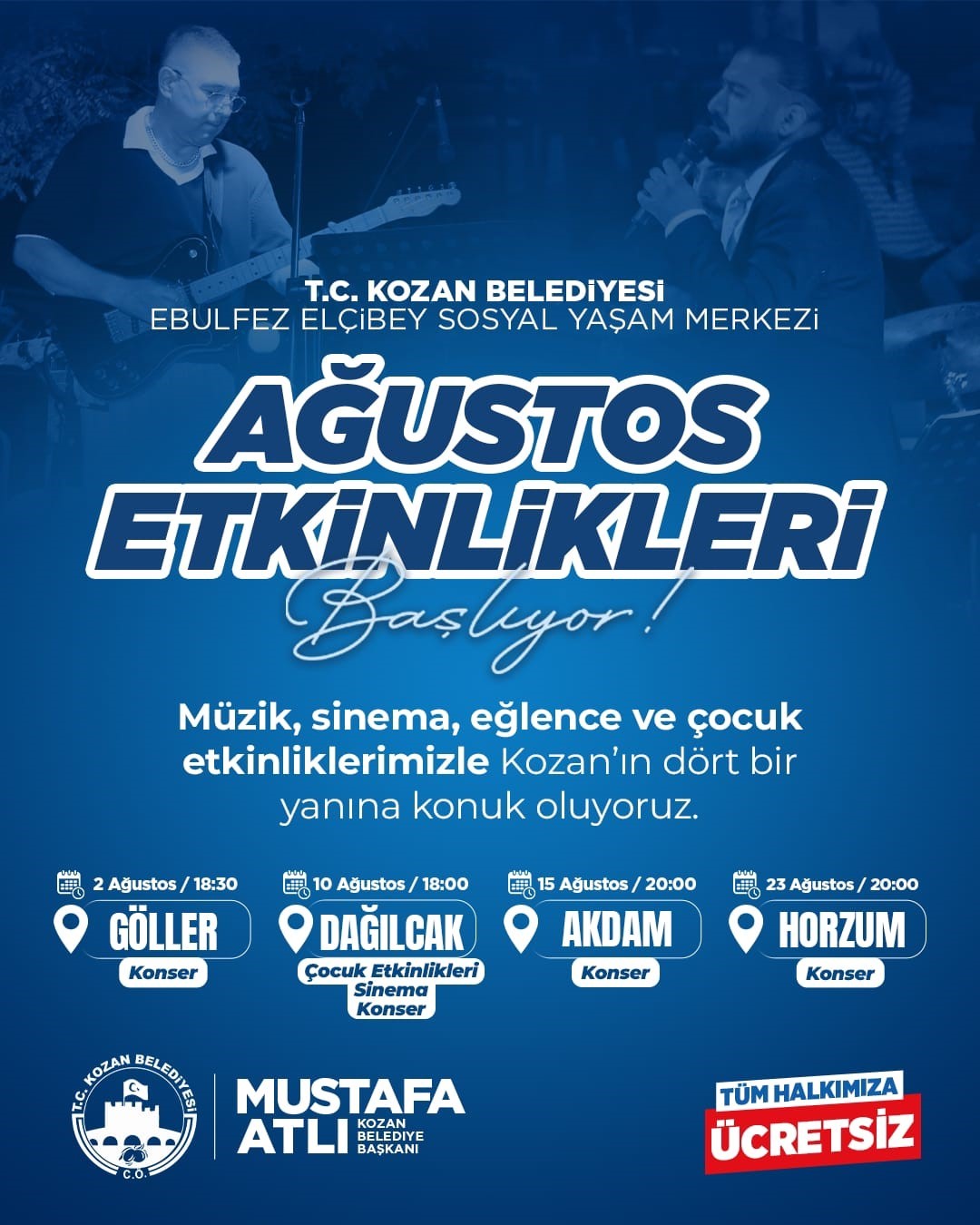 Kozan’da yayla şenlikleri başlıyor