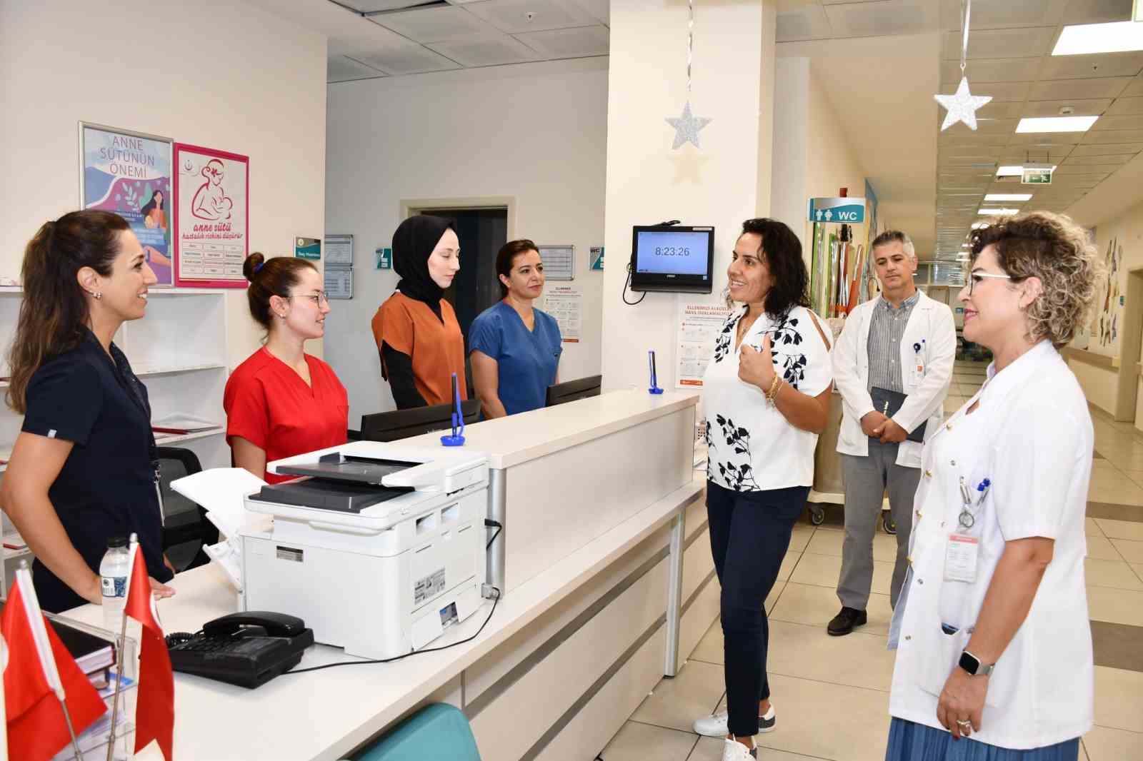 Yeni atanan başhekim ilk saha çalışmasını gerçekleştirdi