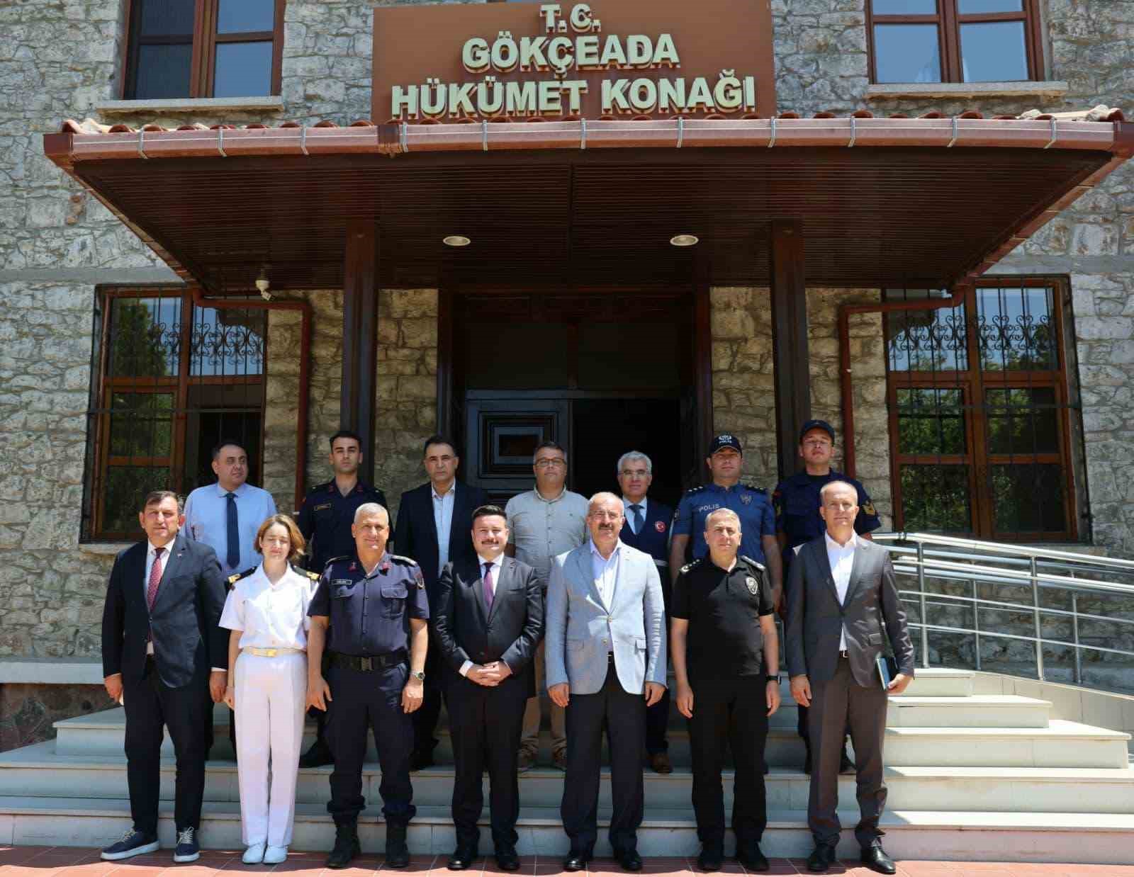 Vali Torman’dan Kaymakam Acar’a ziyaret