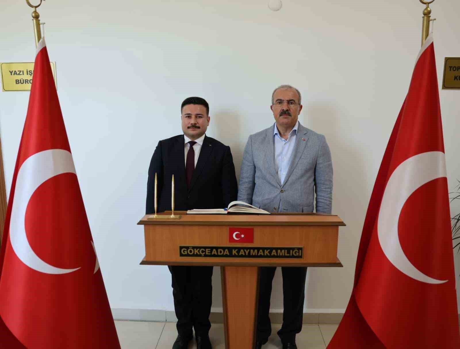 Vali Torman&rsquo;dan Kaymakam Acar&rsquo;a ziyaret
