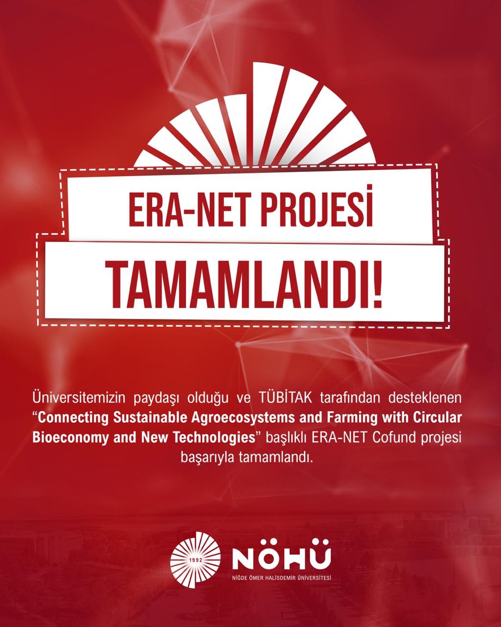 NÖHÜ’nün ERA-NET Projesi tamamlandı