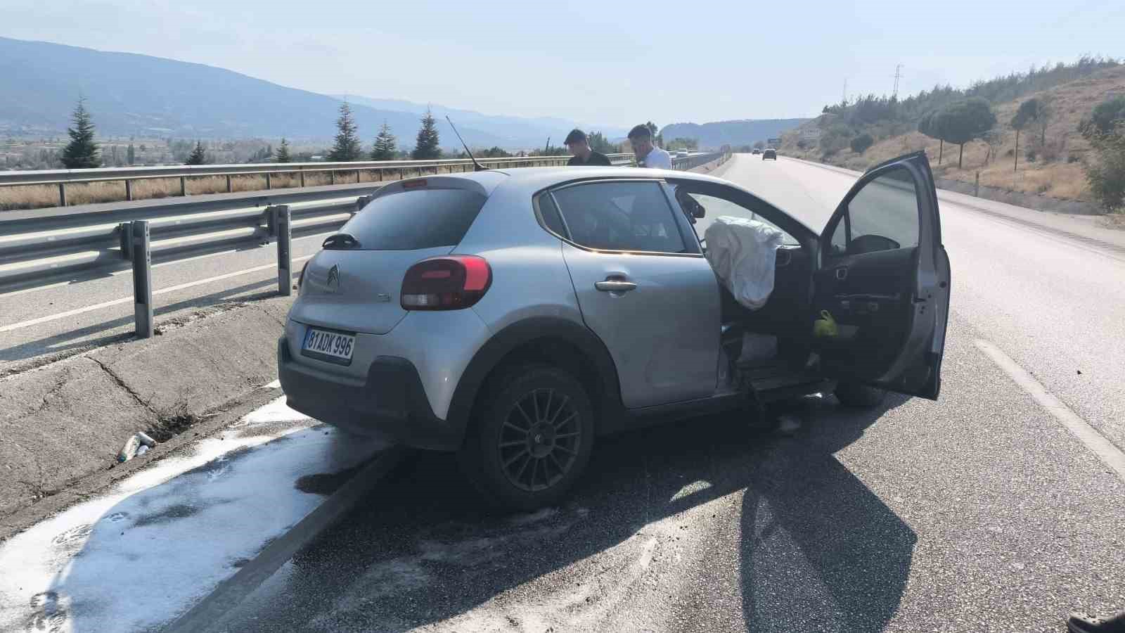 D100’de otomobil kanala düştü: 3 yaralı