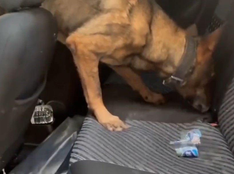 Zehir taciri aracındaki 1 kilo kokain ile yakalandı
