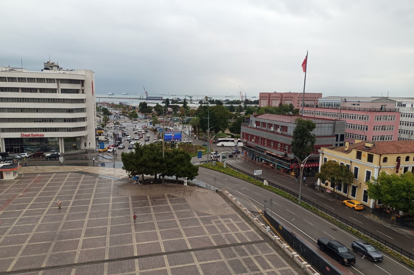 Samsun’u serinleten yağmur