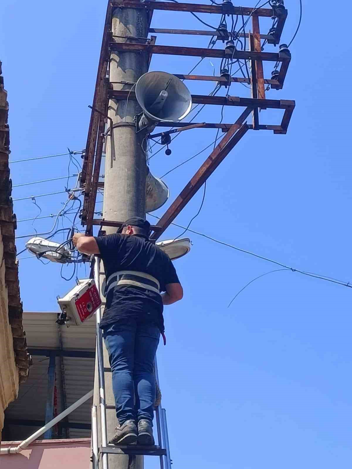 Yenipazar’da belediye anons sistemi yenilendi