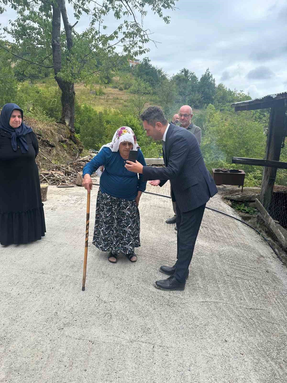 Sinop&rsquo;ta şehide vefa
