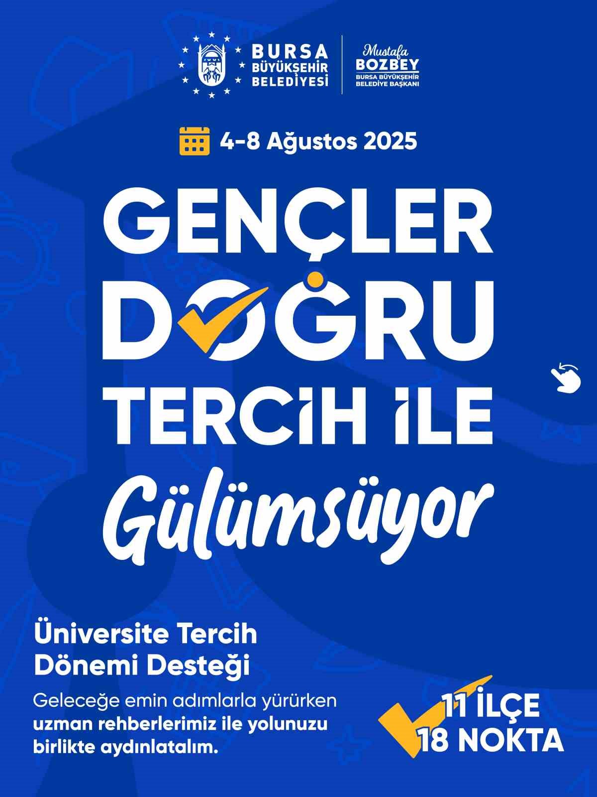 B&uuml;y&uuml;kşehir, &uuml;niversite tercihinizde yanınızda
