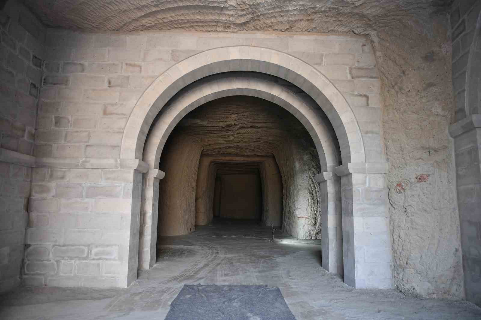 Başkan B&uuml;y&uuml;kkılı&ccedil;&rsquo;tan kayadan oyma K&uuml;ltepe M&uuml;zesi&rsquo;ne takip
