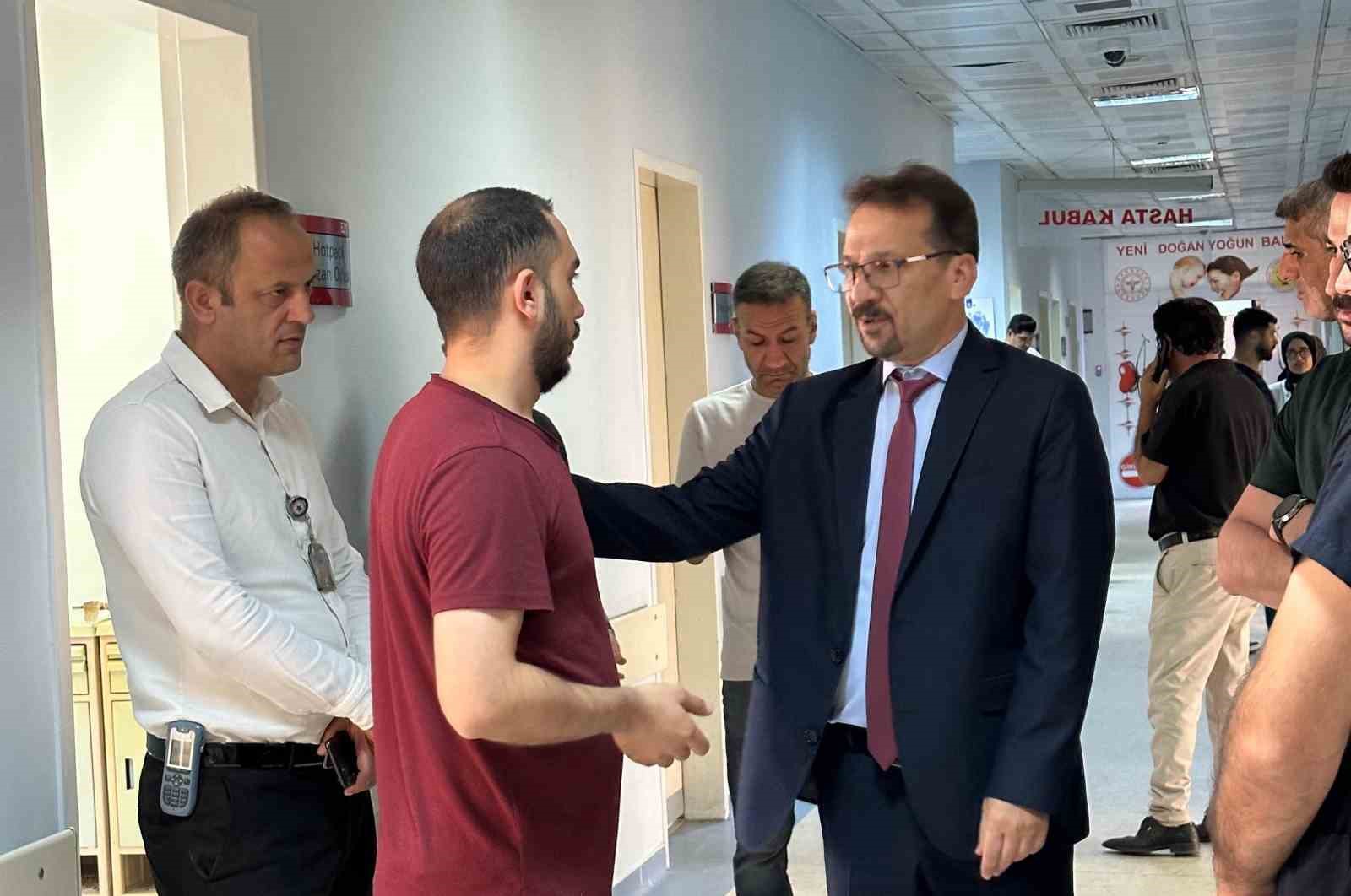 Cizre Devlet Hastanesi Başhekimi saha denetimine çıkıp, sorunları yerinde inceledi