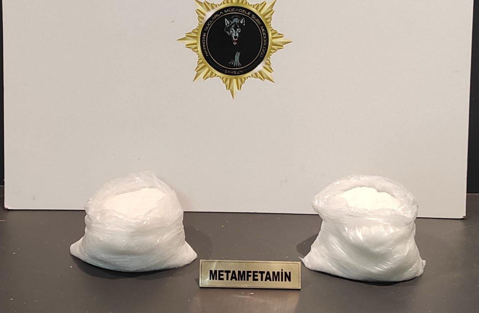 Samsun’da 2 kilo 117 gram metamfetamin ele geçirildi: 4 gözaltı