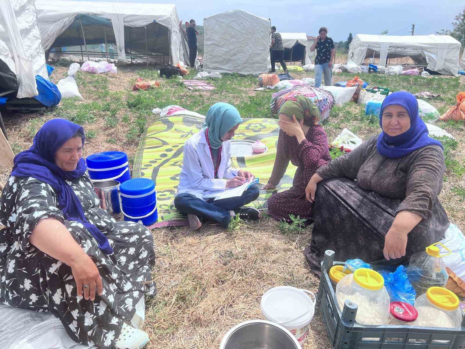 Mevsimlik tarım işçilerine sağlık taraması
