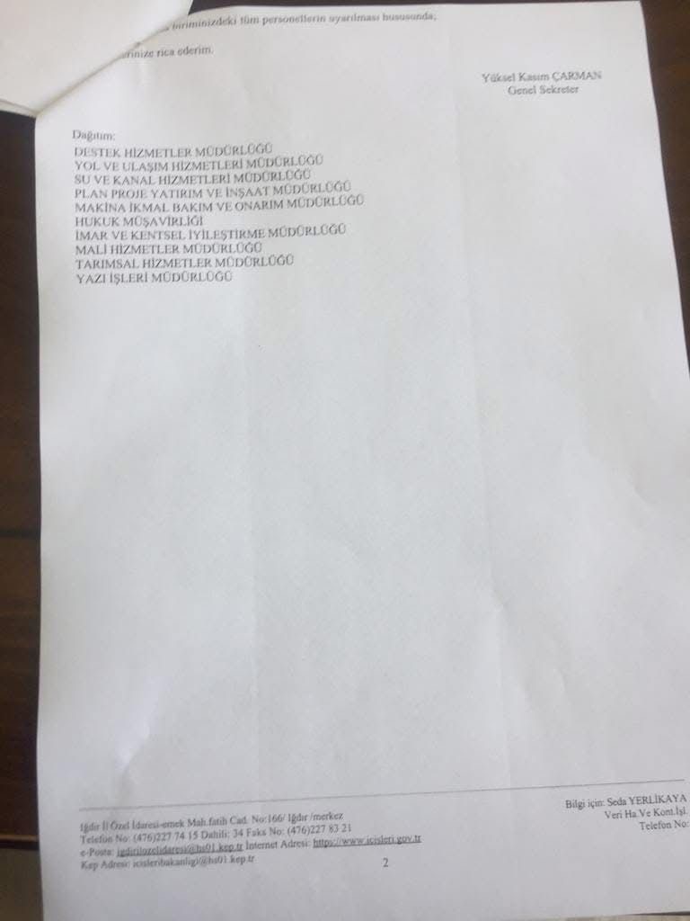 Iğdır’da 28 Şubat zihniyeti yeniden hortladı