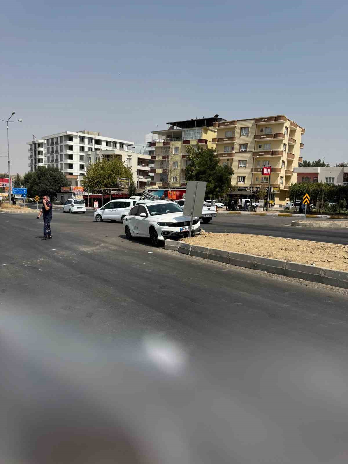 Batman’da iki araç çarpıştı: 2 yaralı