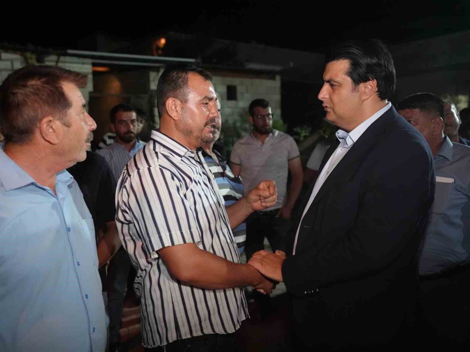 Yılmaz&rsquo;dan K&ouml;ksalan Mahallesi&rsquo;ne ziyaret
