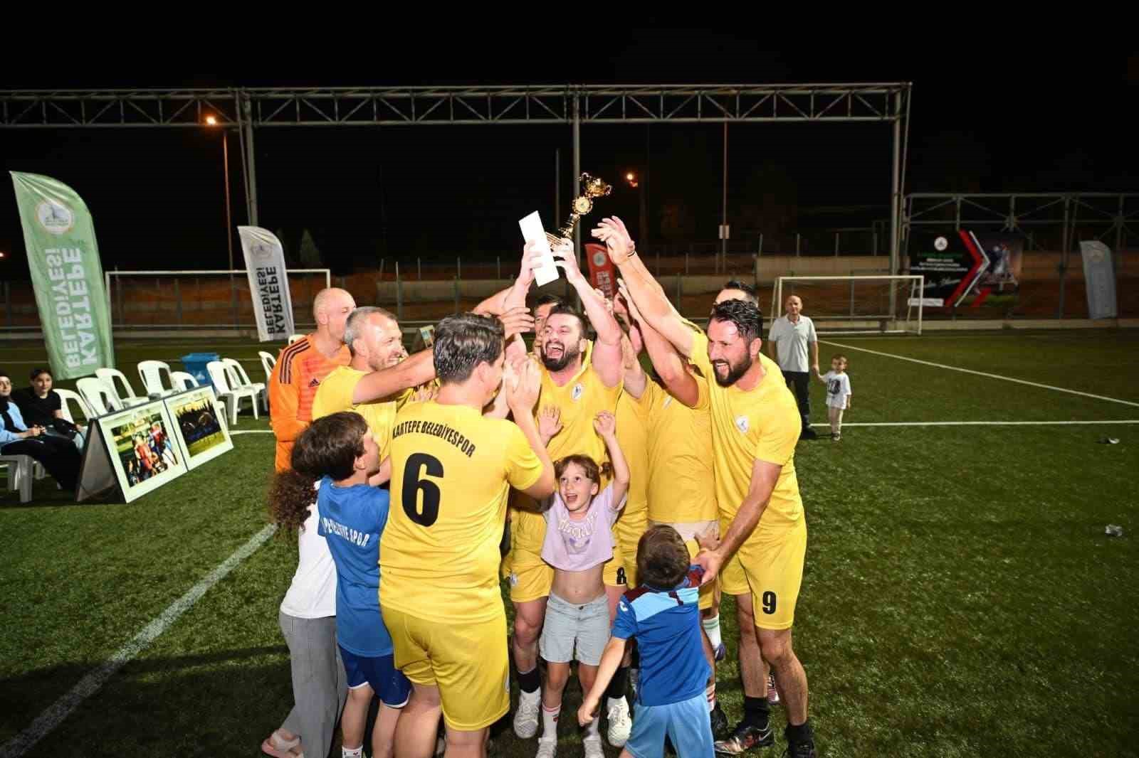 Birimler arası turnuvanın şampiyonu "Gençlik ve Spor" oldu