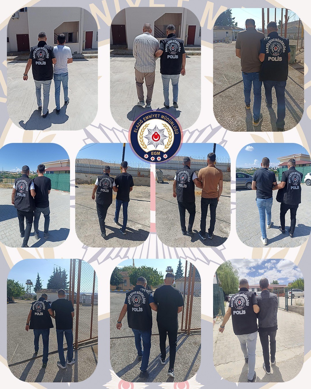 Elazığ’da aranan 90 şüpheli yakalandı