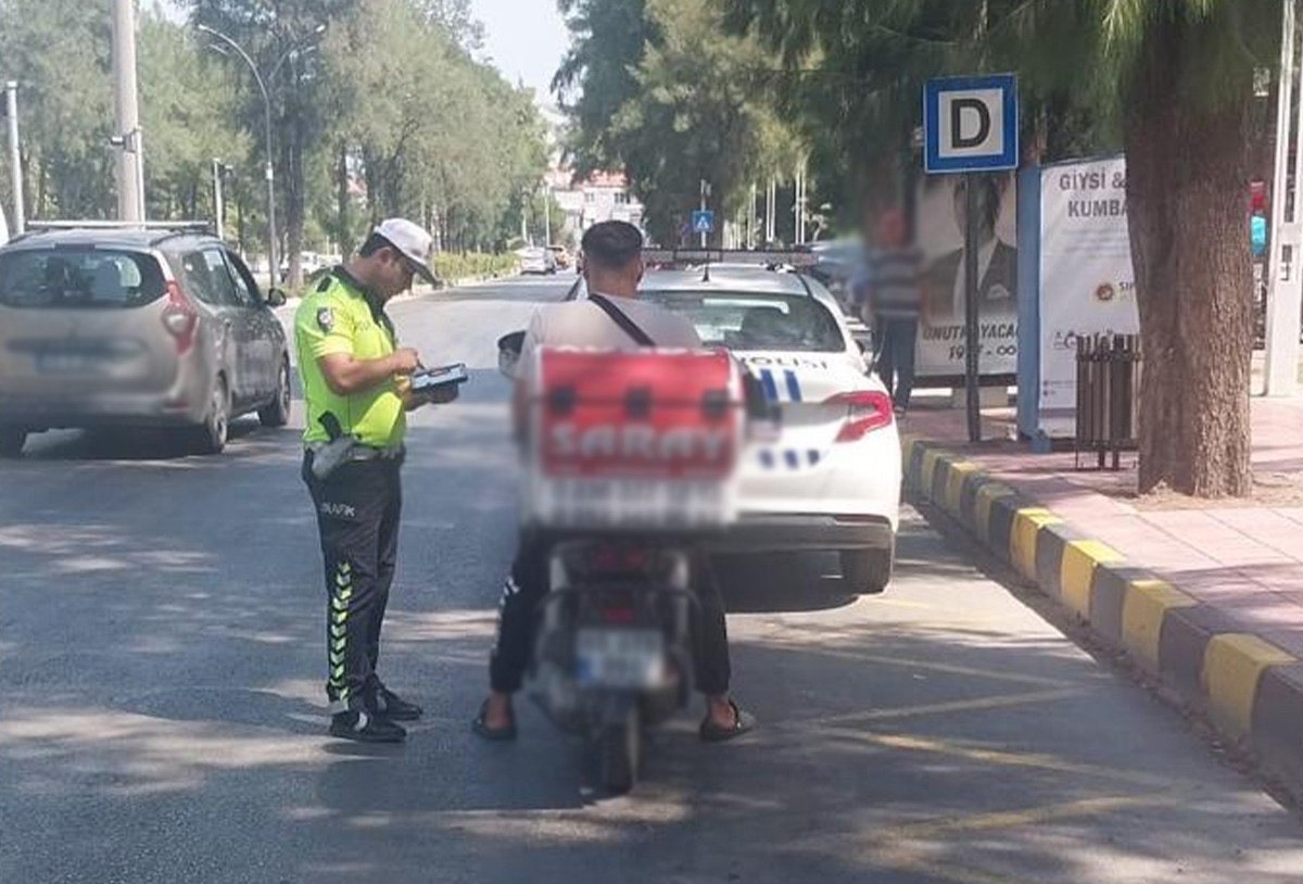 Motosiklet denetiminde 1,4 milyon TL ceza kesildi