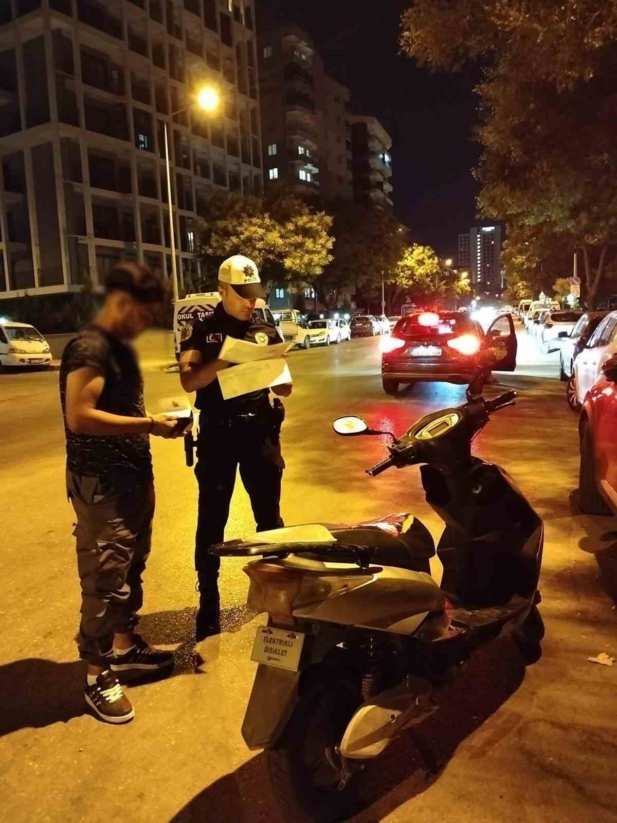 Motosiklet denetiminde 1,4 milyon TL ceza kesildi
