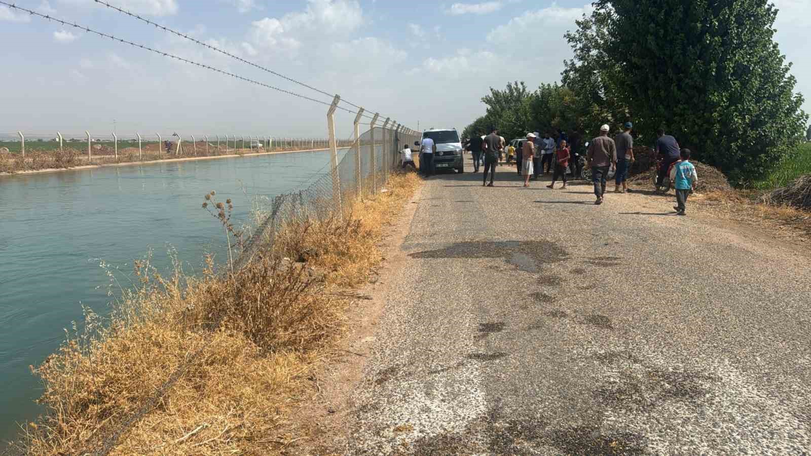 Sulama kanalında akıntıya kapılan gen&ccedil; i&ccedil;in arama &ccedil;alışmaları başlatıldı
