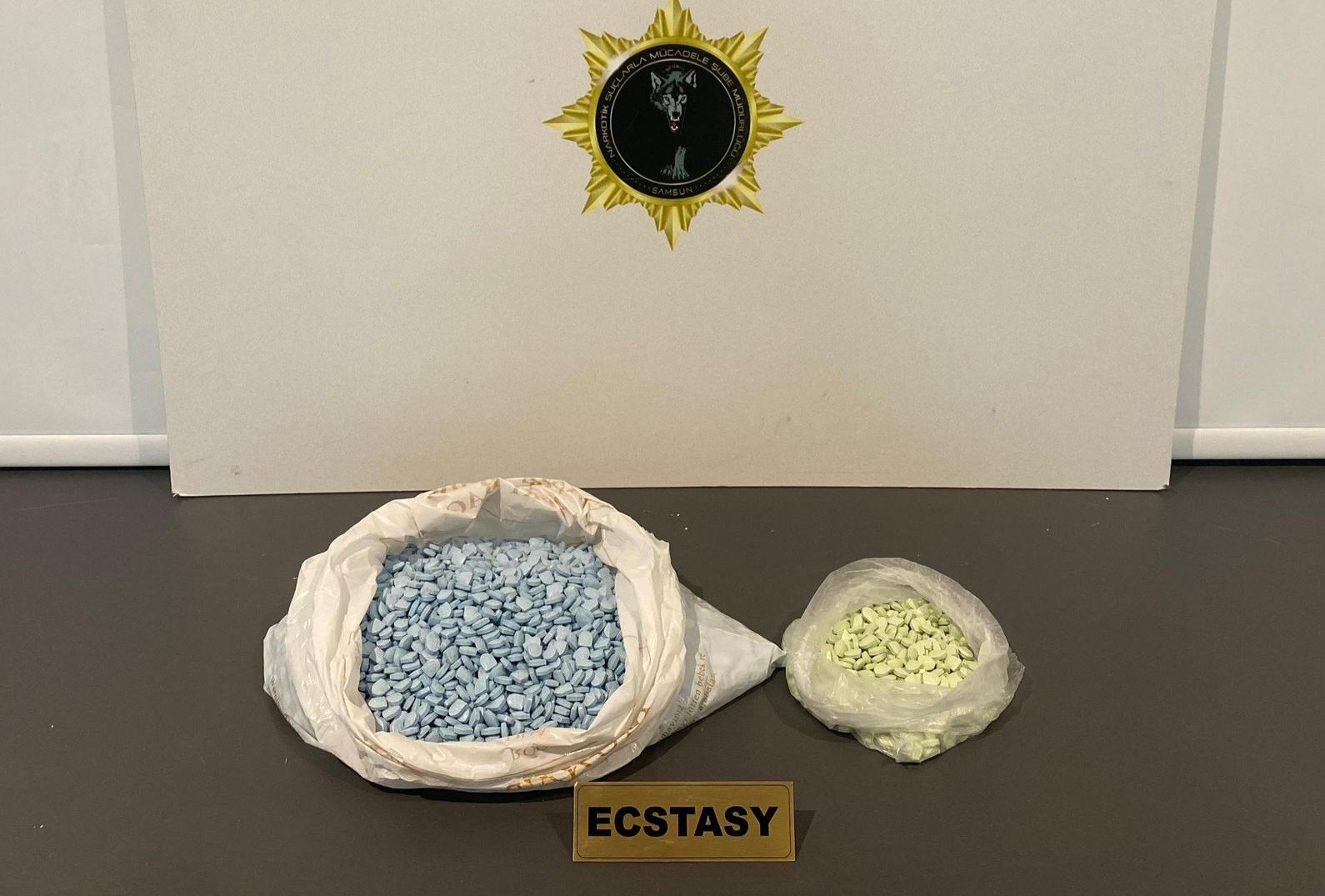 Samsun’da 5 bin 144 adet ecstasy hap ele geçirildi
