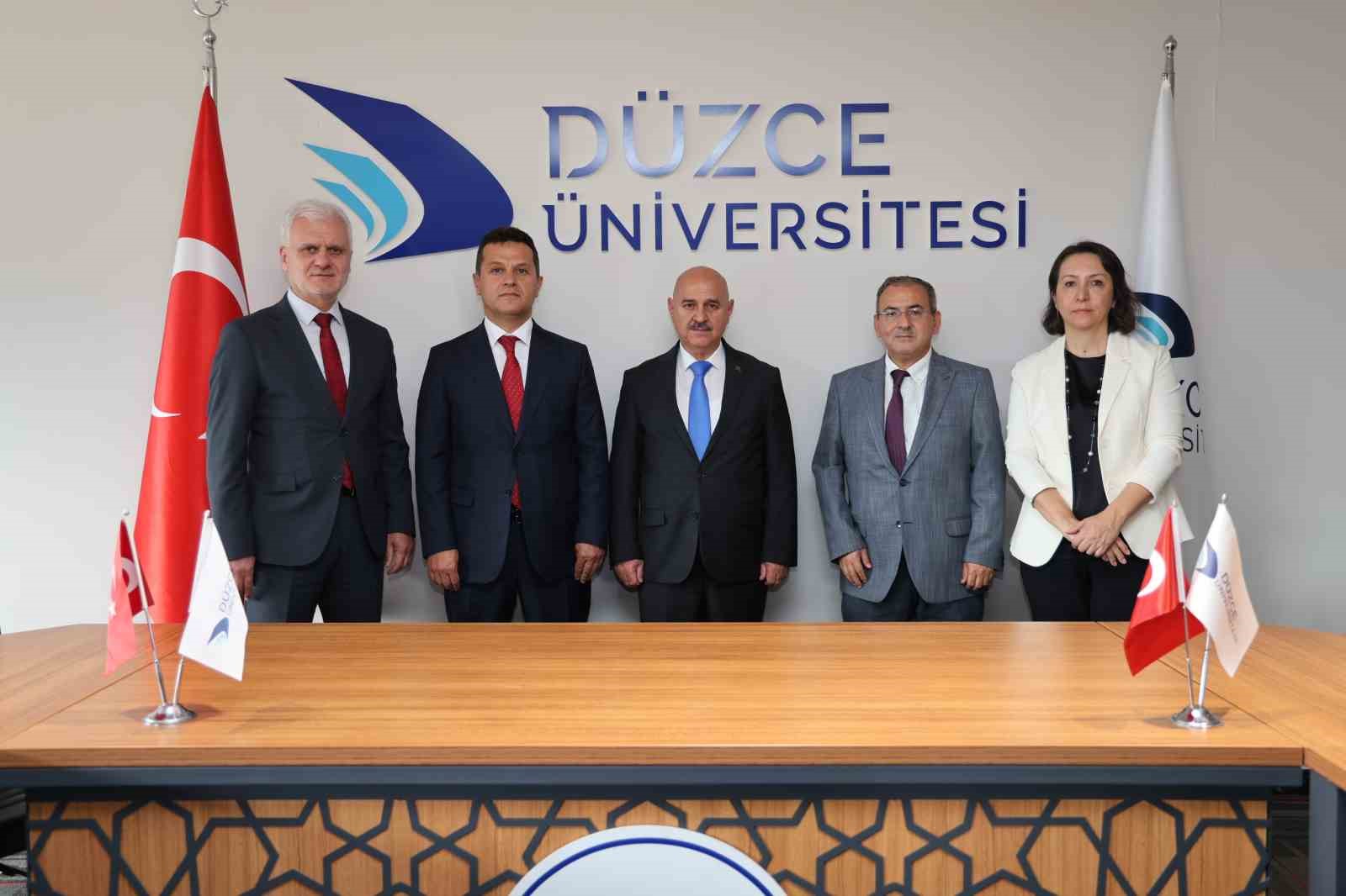 D&uuml;zce ile Kastamonu &uuml;niversiteleri iş birliği i&ccedil;inde olacak
