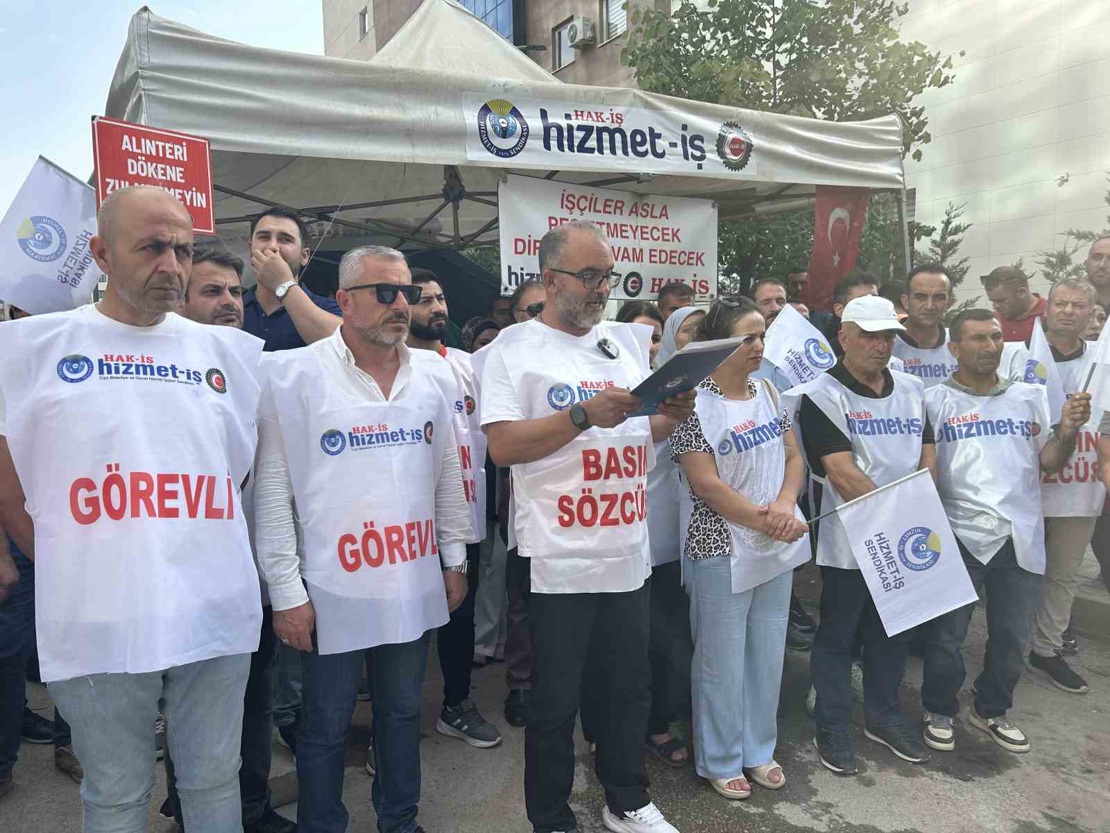 Hak-İş Van Şubesinden işten &ccedil;ıkarılan iş&ccedil;ilerle ilgili iddialara tepki
