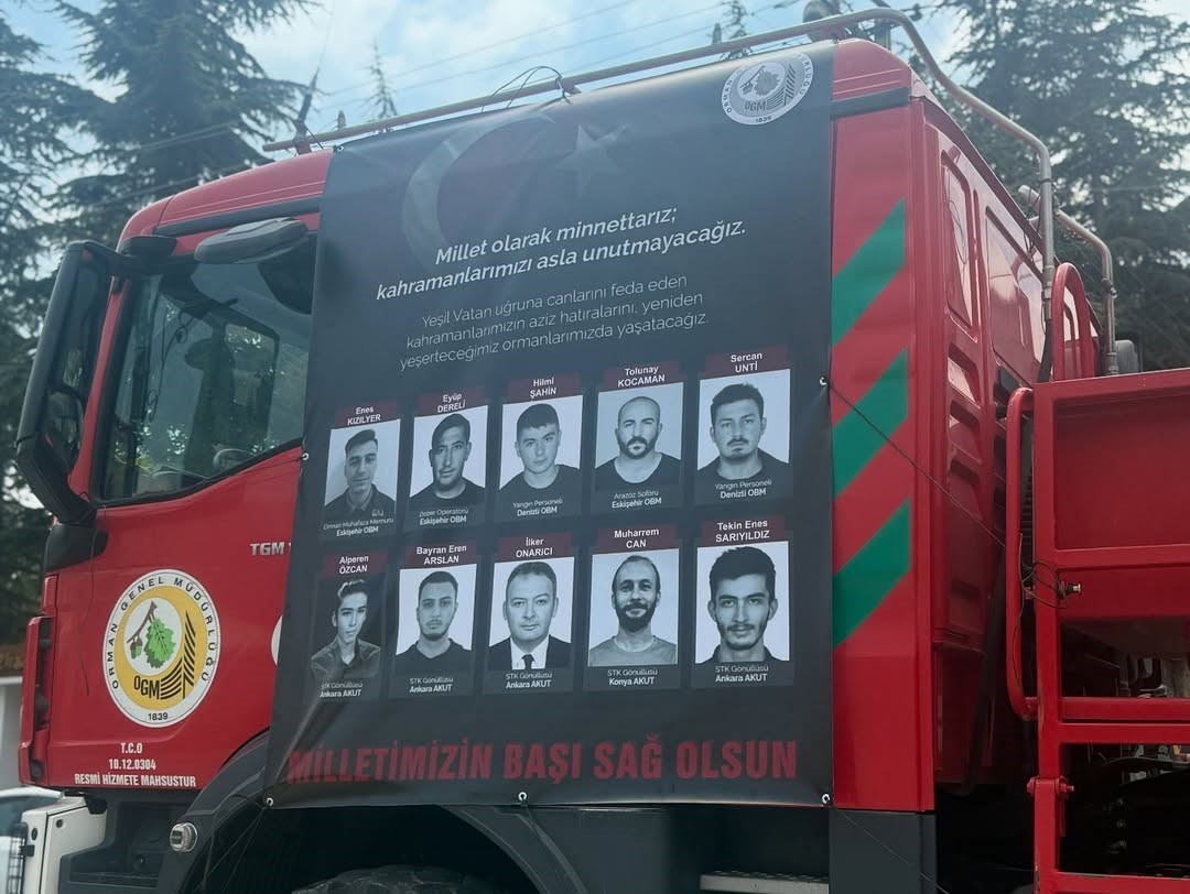 Seyitgazi’de yangın şehitleri dualarla anıldı