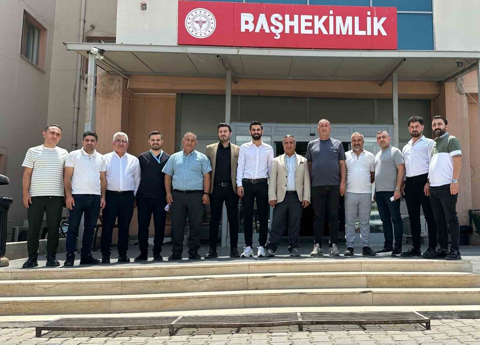 Sağlık-Sen heyeti Sağlık Bakım Hizmetleri M&uuml;d&uuml;r&uuml; ile g&ouml;r&uuml;şt&uuml;
