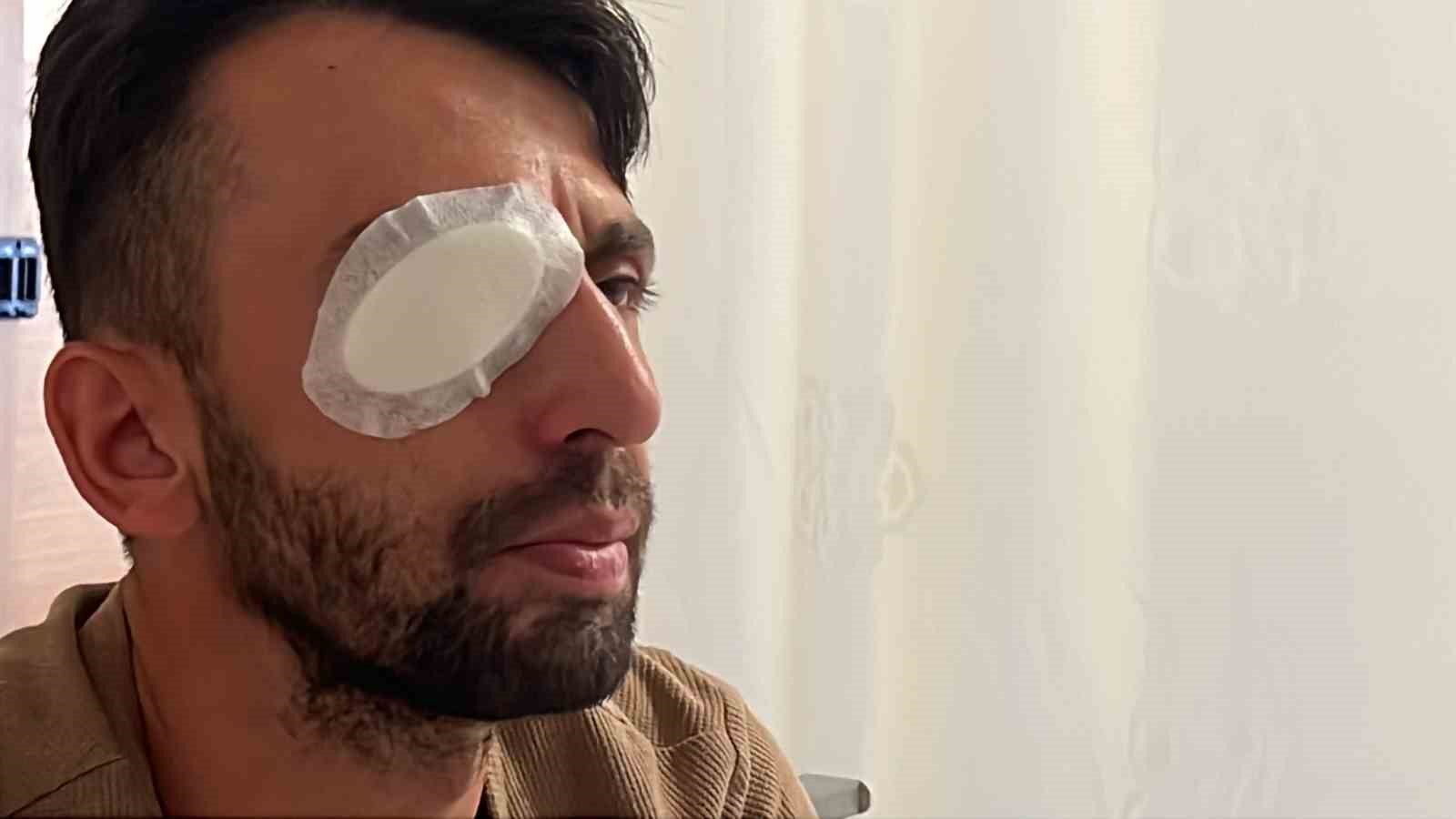 Balkondan açılan ateşte gözünden yaralanan işçi: "Sağ gözümden oldum"
