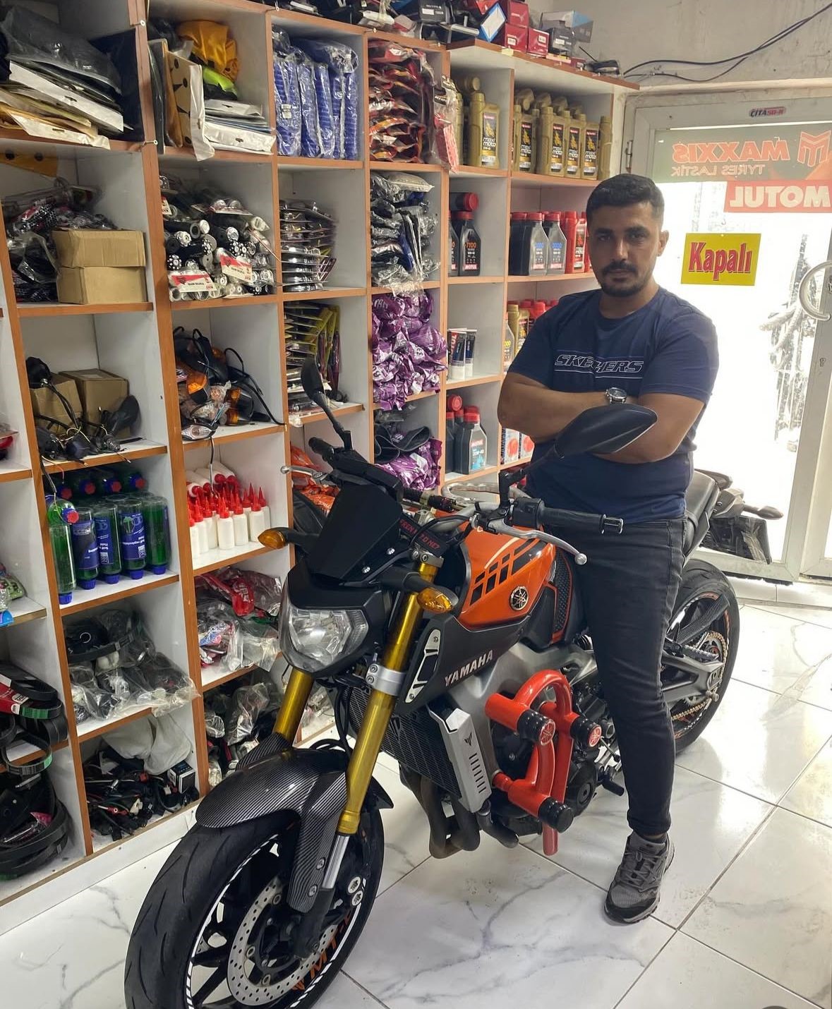 Refje ve diree arpan motosikletli hayatn kaybetti
