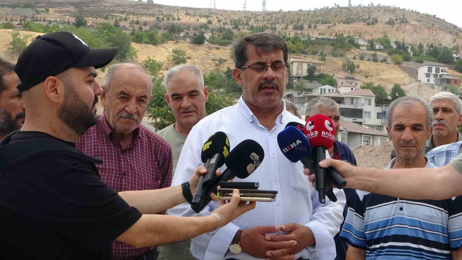 Malatya&rsquo;da beton santrali tepkisi
