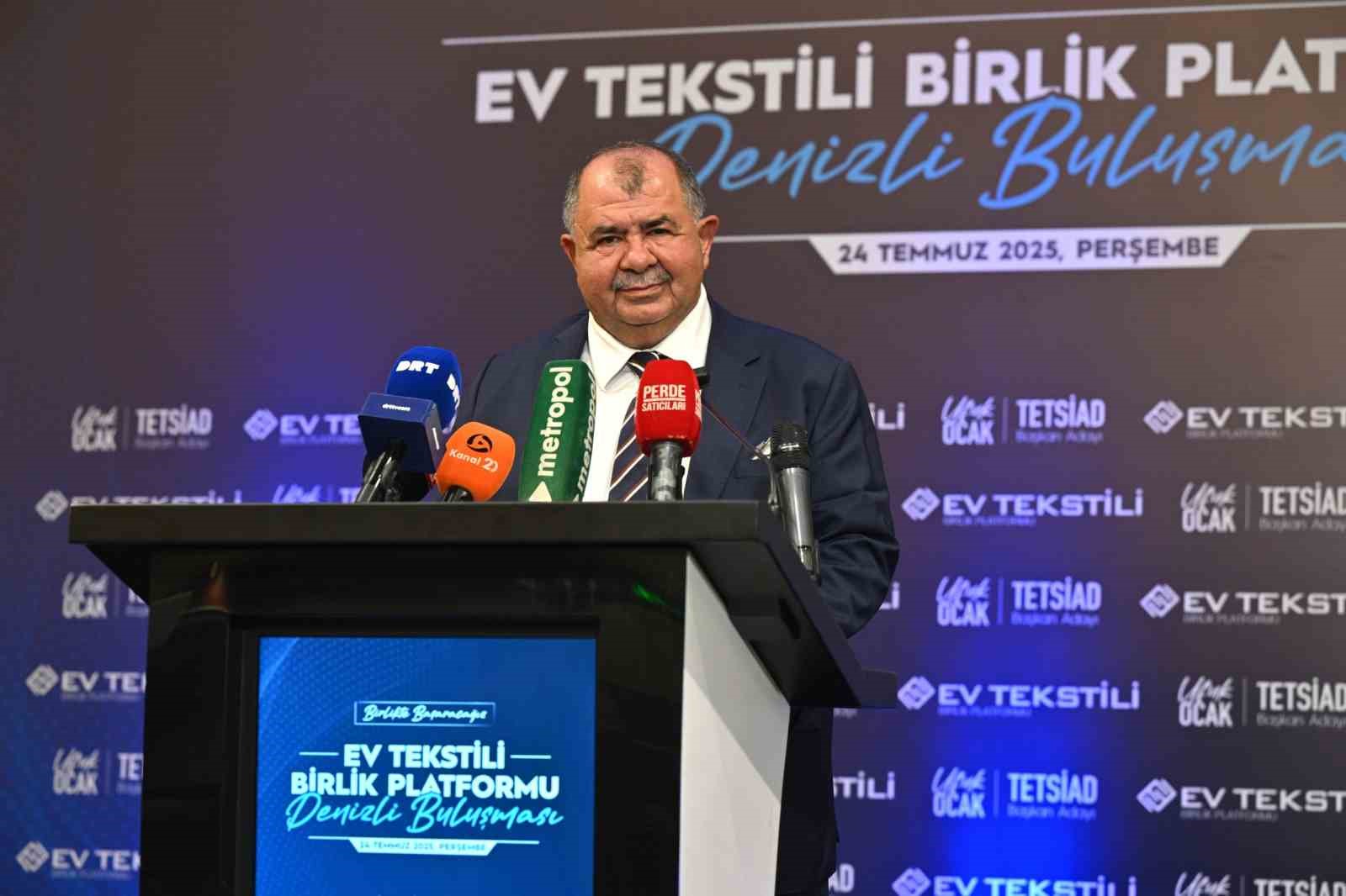 Ev Tekstili Birlik Platformu&rsquo;ndan Denizli&rsquo;de b&uuml;y&uuml;k buluşma
