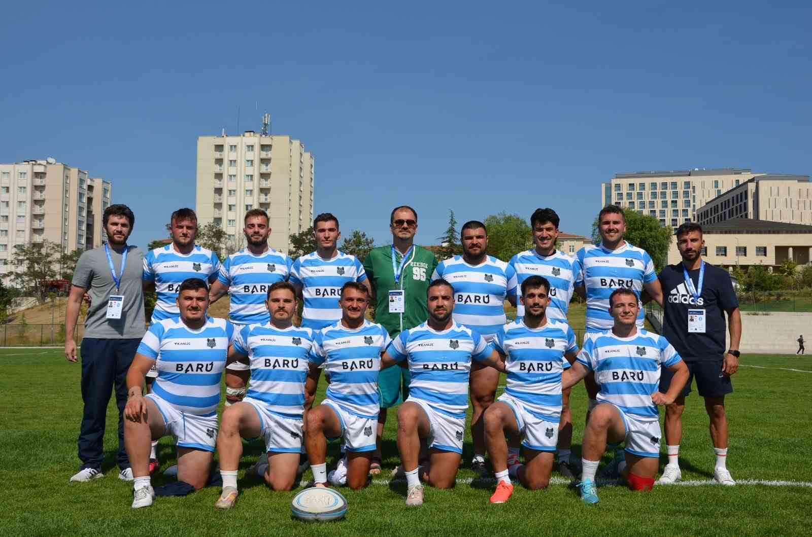 BAR&Uuml; Erkek Ragbi Takımından &ouml;nemli başarı
