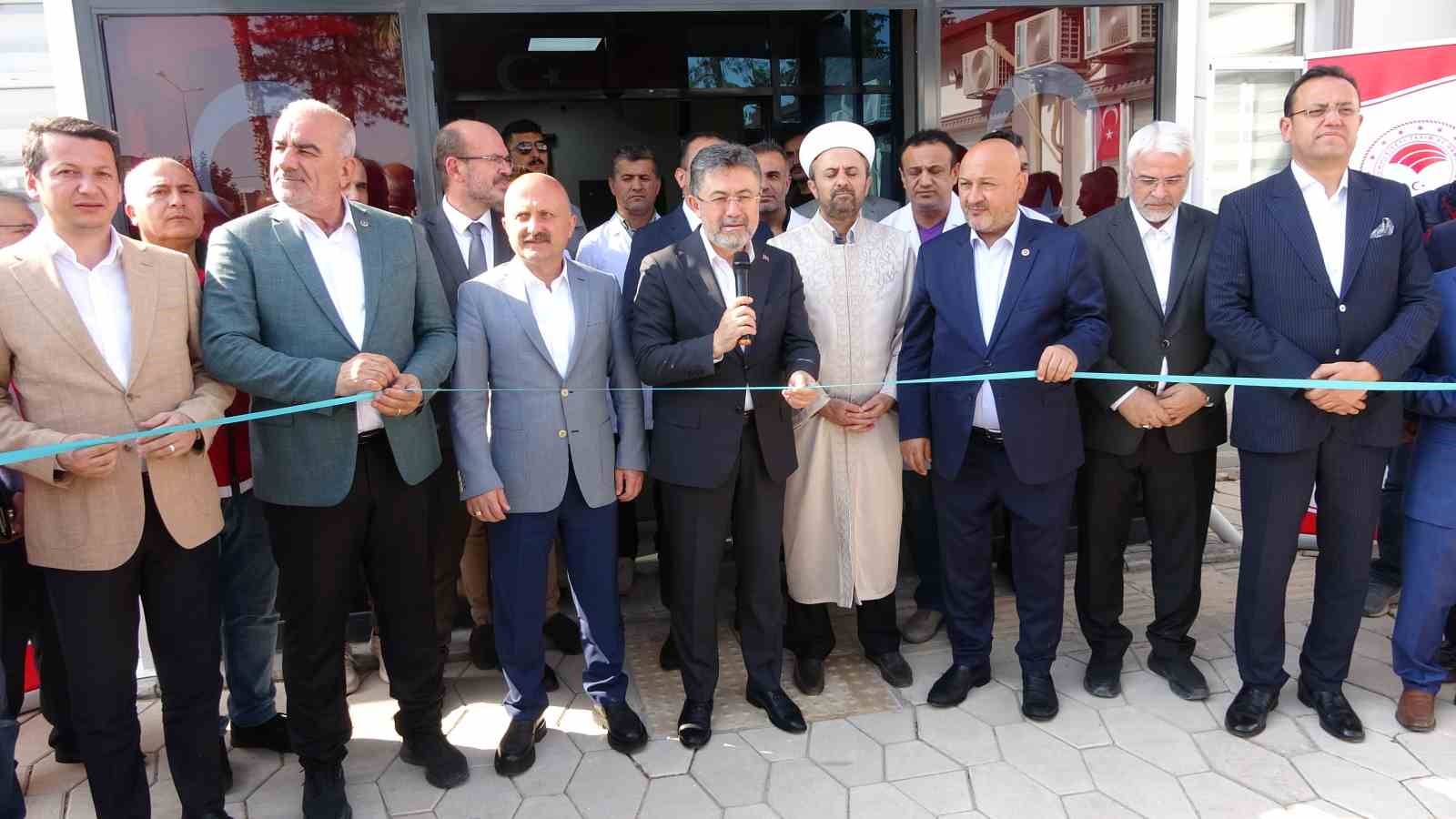 Bakan Yumaklı, Adıyaman Tohum Sertifikasyon Test Merkezi’nin açılışını yaptı