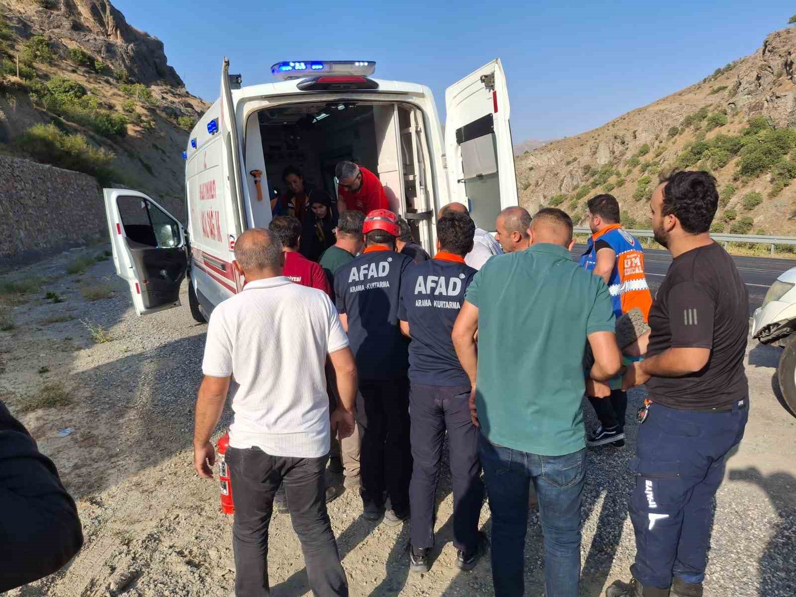 Hakkari’de trafik kazası: 1 yaralı