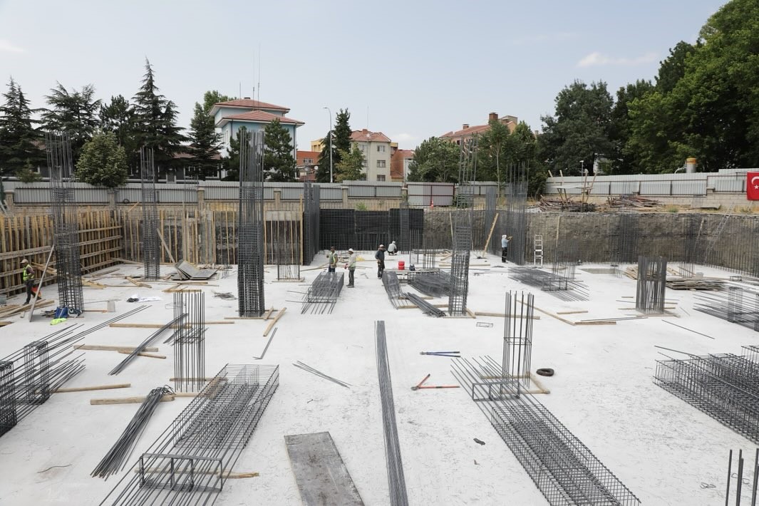 K&uuml;tahya Tavşanlı&rsquo;da Arifağa Camii&rsquo;nin temeli atıldı
