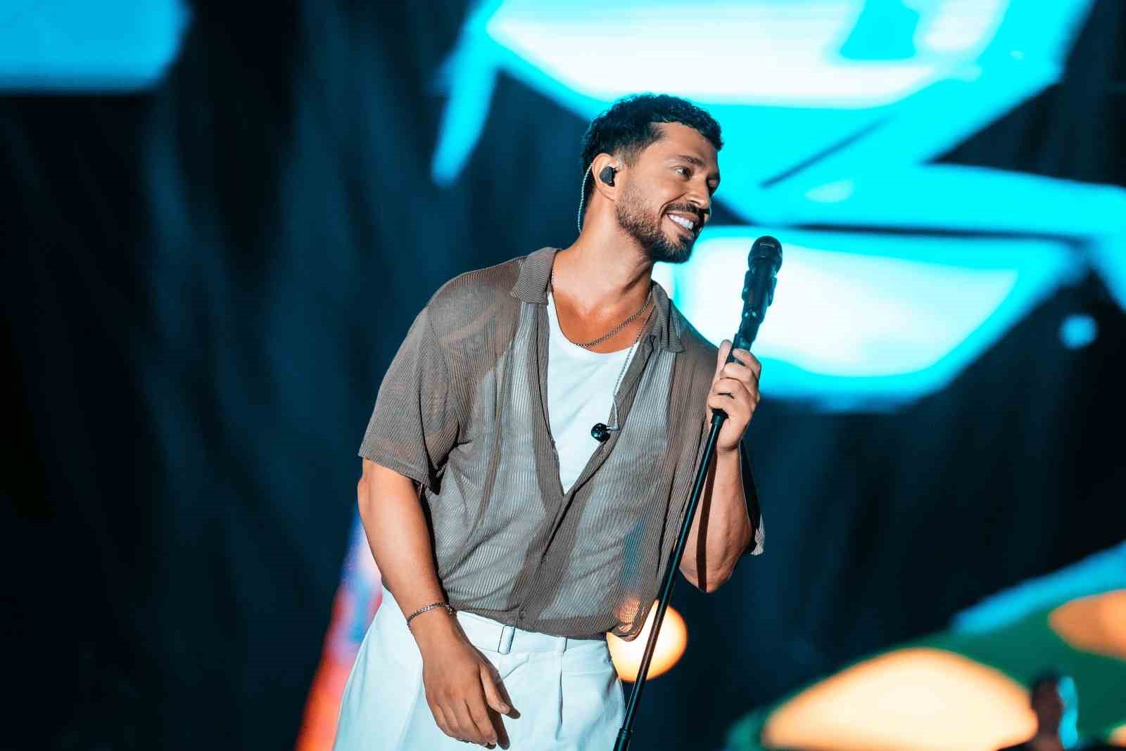 Nevşehir’de Murat Boz sahne aldı