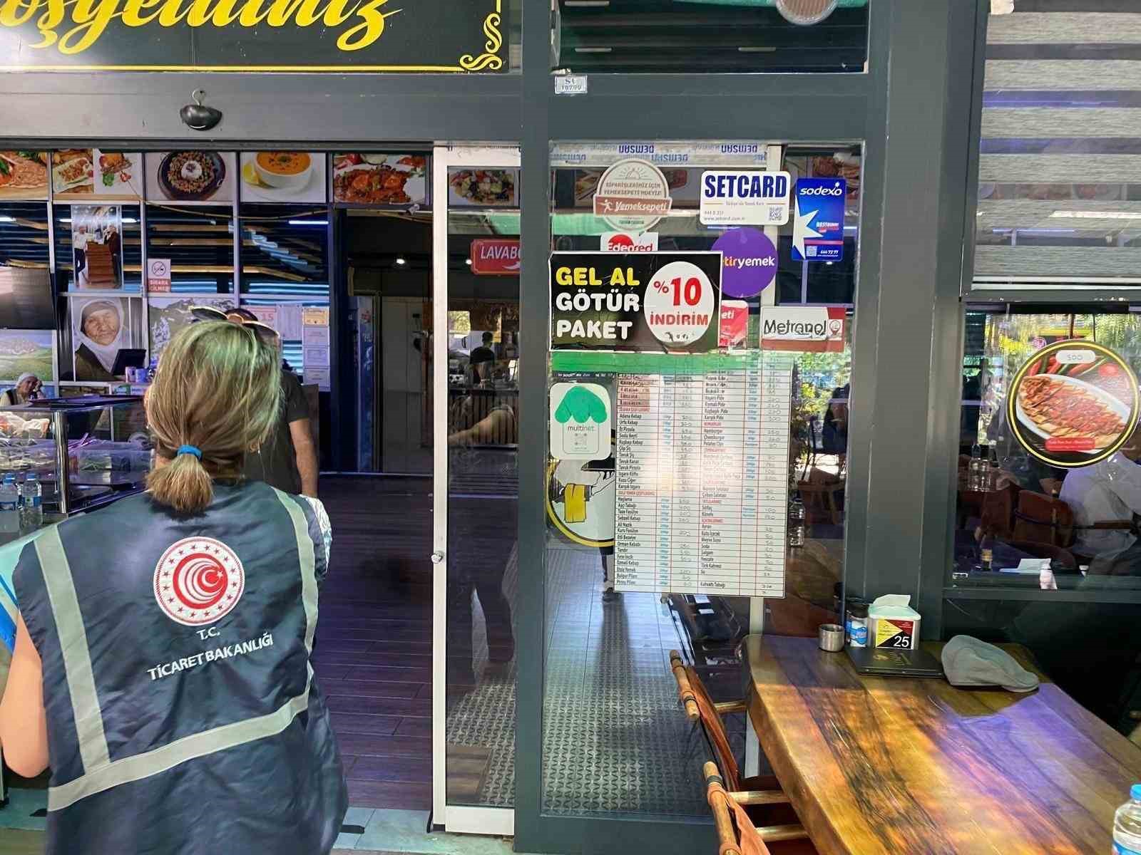 Tunceli&rsquo;de &uuml;r&uuml;n denetimlerinde 3 işletmeye yaptırım uygulandı
