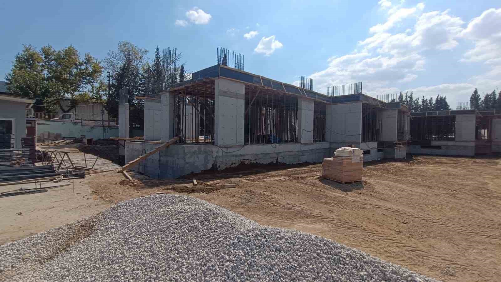 Yunusemre Mesleki Eğitim Merkezi’nin inşaatı yüzde 50 tamamlandı