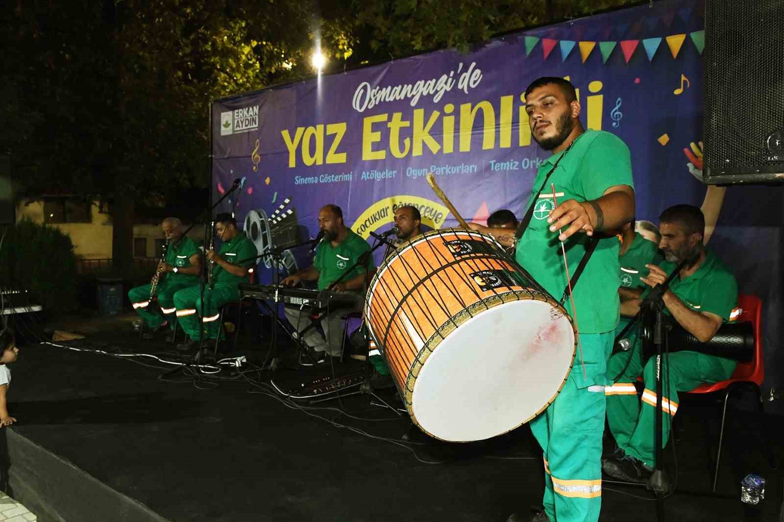 Yaz etkinliklerinde &ccedil;ocuklar ve aileler doyasıya eğlendi
