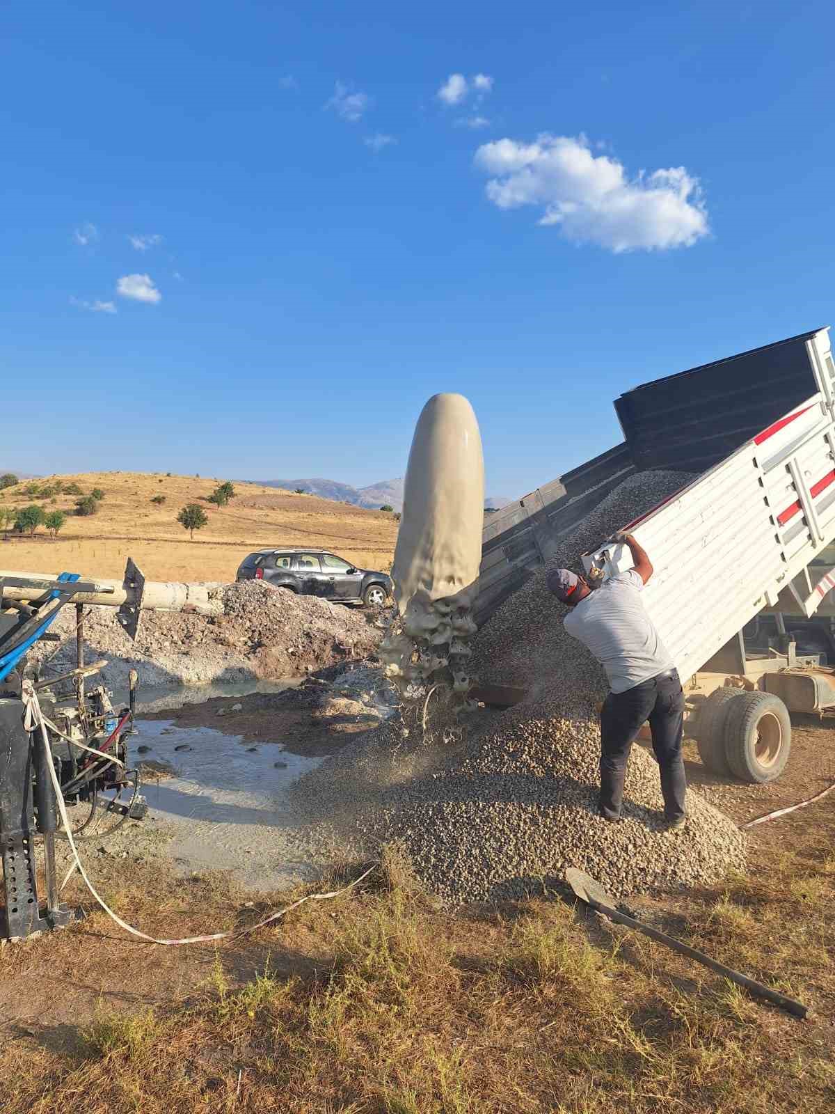 Bozan köyünde içme suyu sevinci