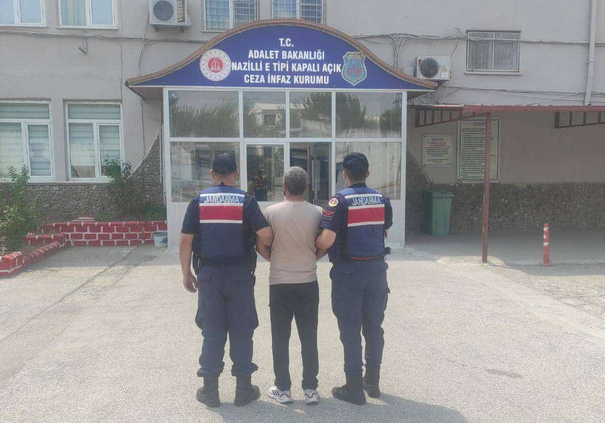 Nazilli’de 7 yıl hapis cezası ile aranan şahıs yakalandı