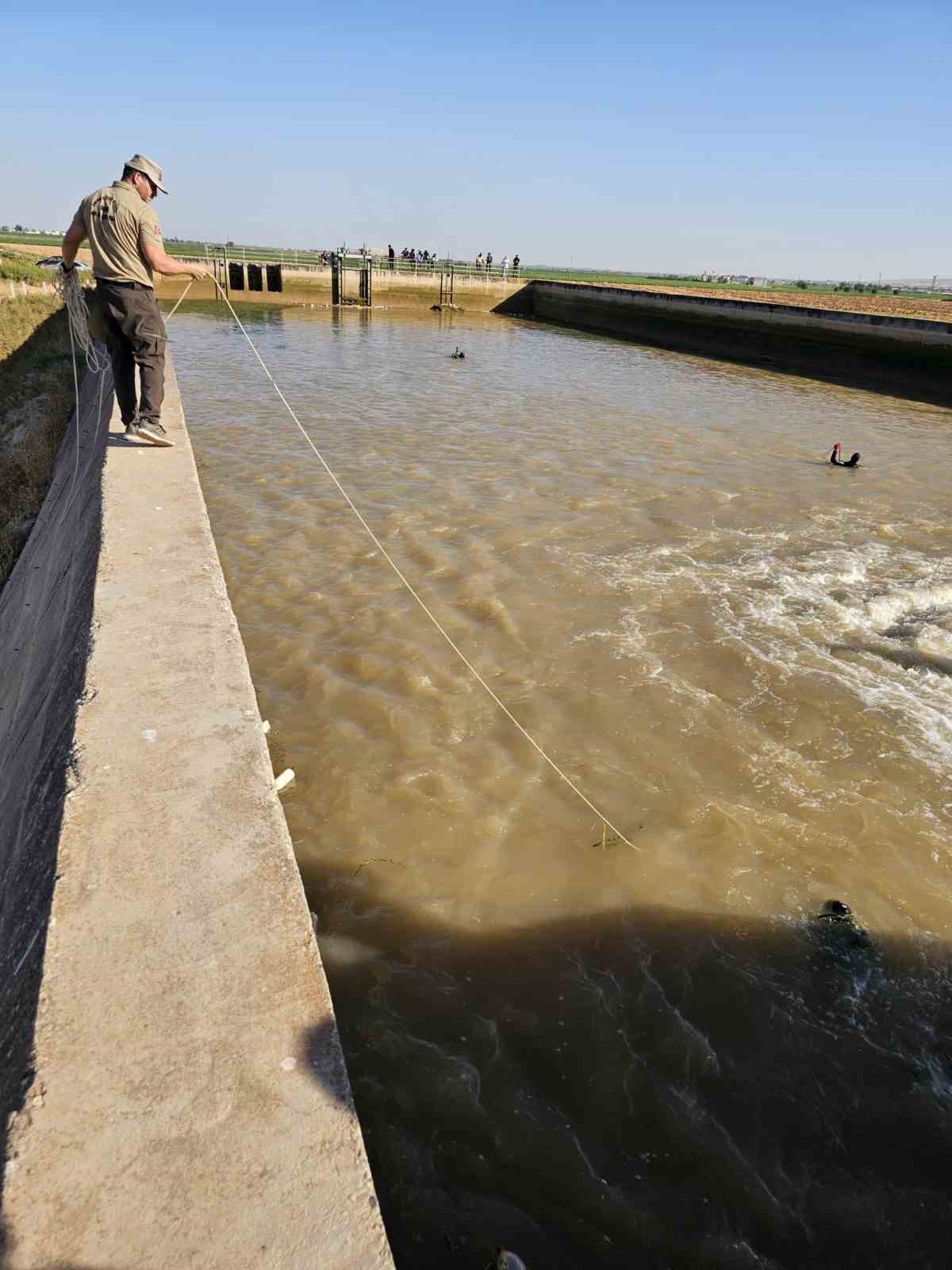 Şanlıurfa’da sulama kanalına giren çocuk boğuldu
