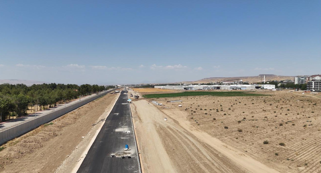 Batman’da yeni açılan çevre yoluna 